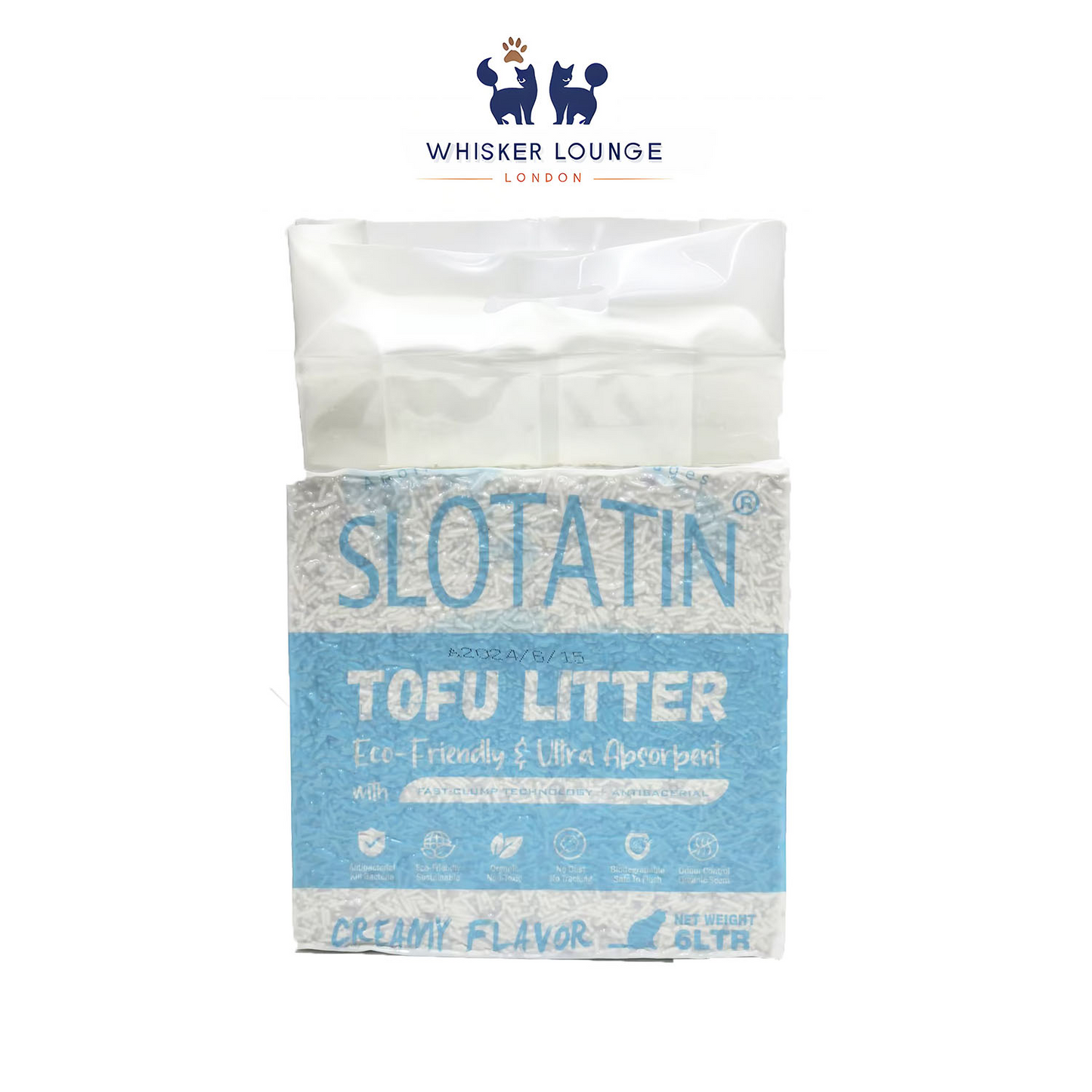 Premium Mix Tofu Cat Litter(2.3kg),Clumping Cat Litter,Ultra absorbent,Comfort odour