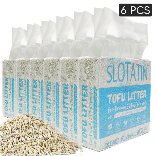 2pcs, 4pcs, 6pcs Tofu mix cat litter(2.3kg),Clumping Cat Litter, Odor Control